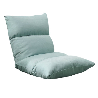 SOGA Lounge Floor Recliner Adjustable Lazy Sofa Bed Folding Game Chair Mint Green • LUZ-LoungeFabricGreen