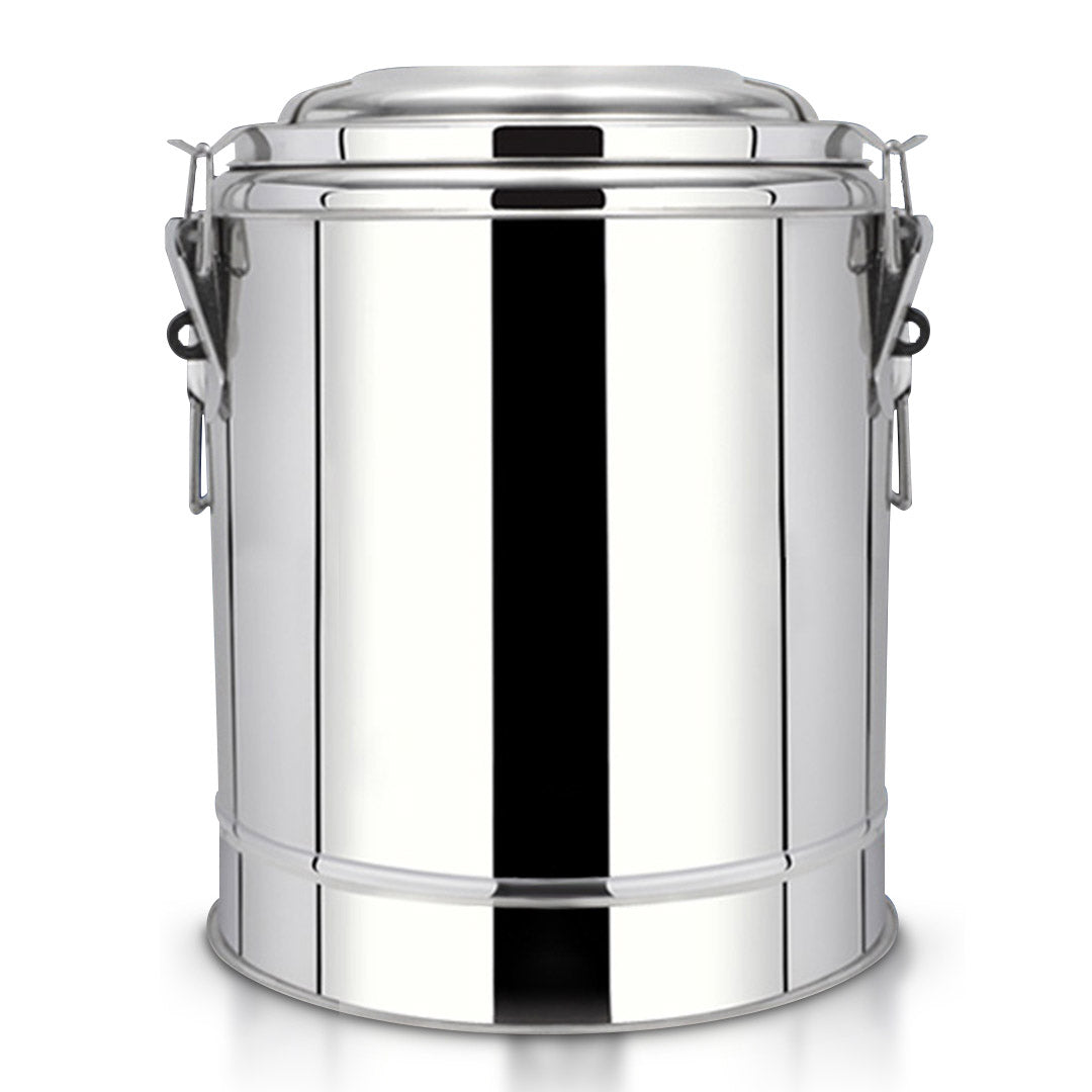 SOGA 22L Stainless Steel Insulated Stock Pot Hot & Cold Beverage Container • LUZ-InsulatedPot3202