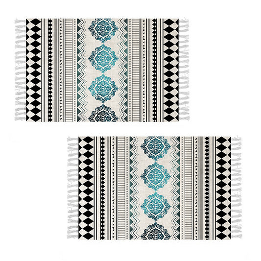 SOGA 2X 90cm Boho Bathroom Rug Vintage Kitchen Area Runner Rugs, Home Decor • LUZ-CarpetFLSA49X2