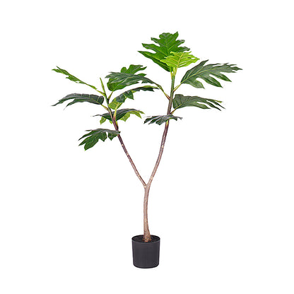 SOGA 90cm Artificial Natural Green Split-Leaf Philodendron Tree Fake Tropical Indoor Plant Home Office Decor • LUZ-APlantMBS90121