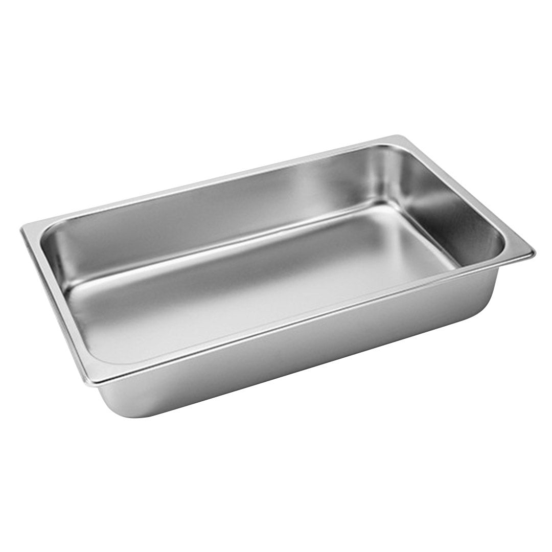 SOGA Gastronorm GN Pan Full Size 1/1 GN Pan 10cm Deep Stainless Steel Tray • LUZ-GastronormPans5404X1