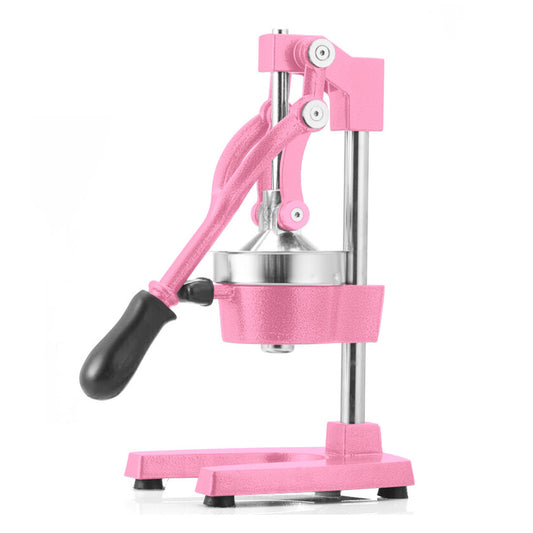 SOGA Commercial Manual Juicer Hand Press Juice Extractor Squeezer Orange Citrus Pink • LUZ-JuicerManualPink
