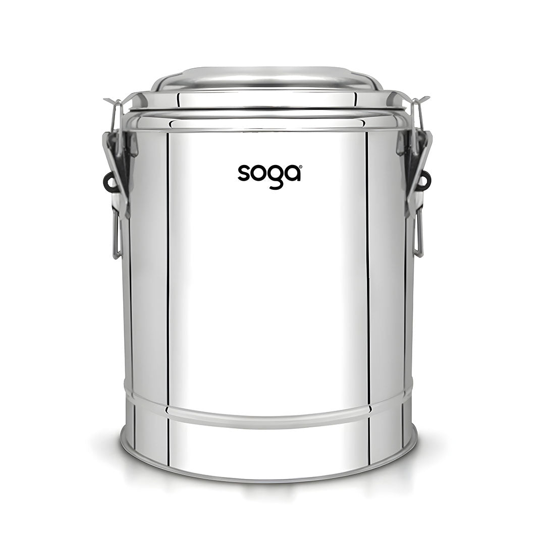 SOGA 50L Stainless Steel Insulated Stock Pot Hot & Cold Beverage Container • LUZ-InsulatedPot3206
