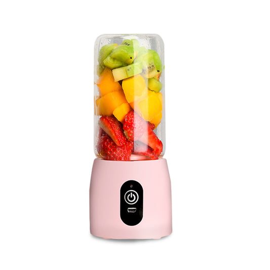 SOGA Portable Mini USB Rechargeable Handheld Juice Extractor Fruit Mixer Juicer Pink • LUZ-JuicerMN2Pink
