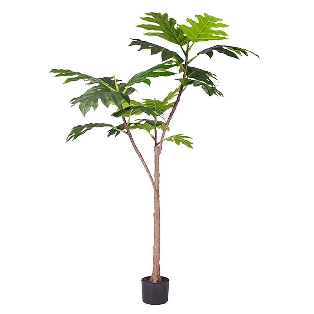SOGA 150cm Artificial Natural Green Split-Leaf Philodendron Tree Fake Tropical Indoor Plant Home Office Decor • LUZ-APlantMBS15021