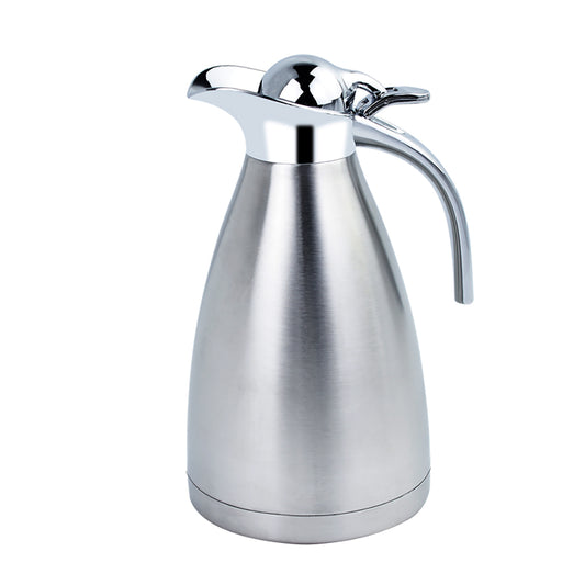 SOGA 1.5L Silver Color 3-Layer Inner Stainless Steel, Vacuum Insulated and Outer Stainless Steel Thermal Flask • LUZ-BottleWKE21