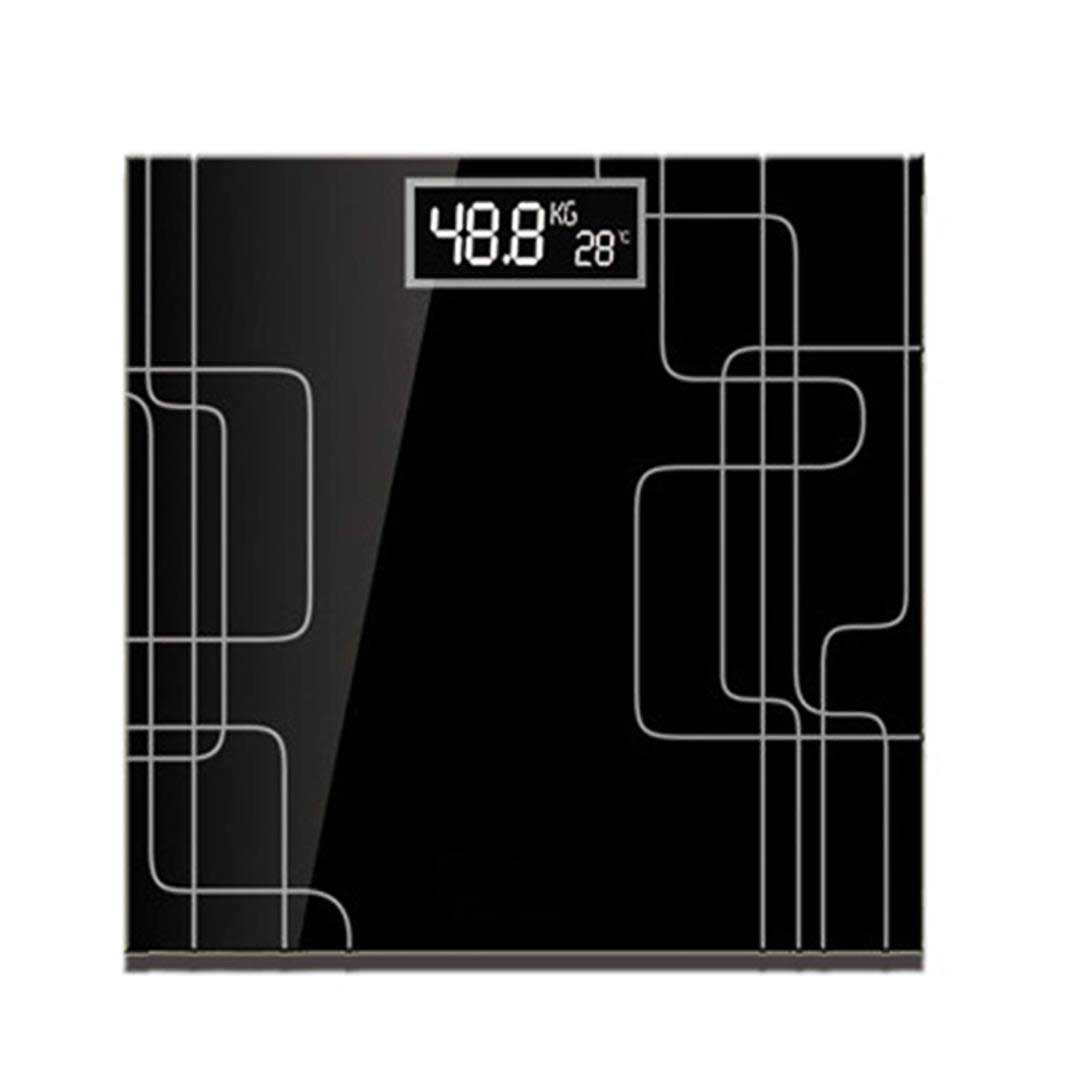 SOGA 180kg Electronic Talking Scale Weight Fitness Glass Bathroom Scale LCD Display • LUZ-TalkingScaleLines