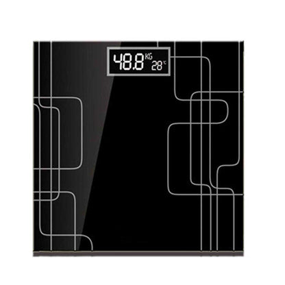 SOGA 180kg Electronic Talking Scale Weight Fitness Glass Bathroom Scale LCD Display • LUZ-TalkingScaleLines