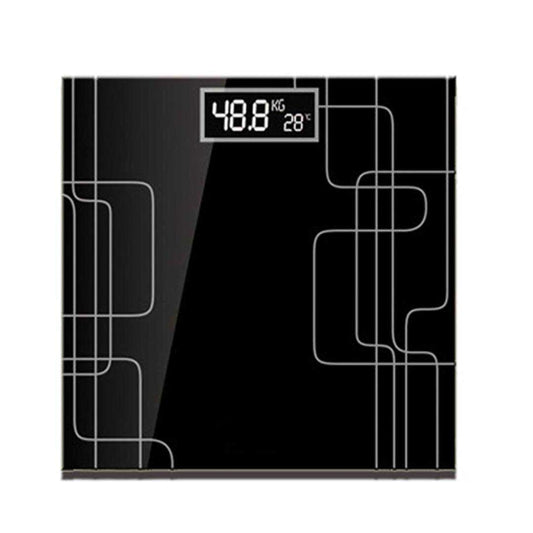 SOGA 180kg Electronic Talking Scale Weight Fitness Glass Bathroom Scale LCD Display • LUZ-TalkingScaleLines