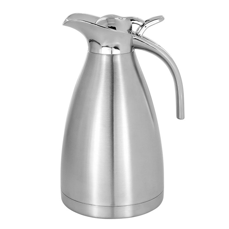 SOGA 2.0L Silver Color 3-Layer Inner Stainless Steel, Vacuum Insulated and Outer Stainless Steel Thermal Flask • LUZ-BottleWKE22