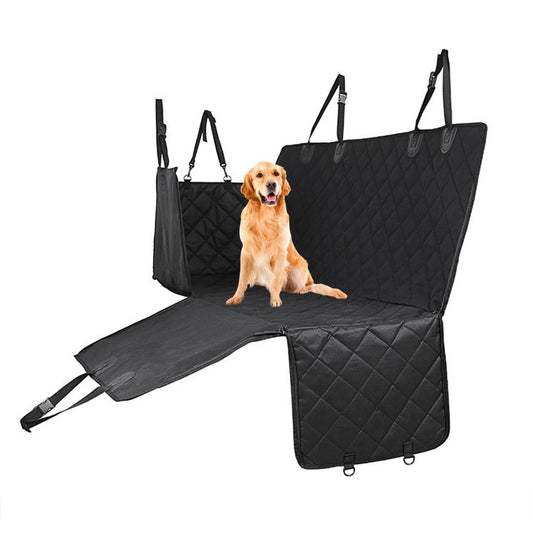 SOGA 600D Oxford Cloth Waterproof Dog Car Cover Back Seat Protector Hammock Non-Slip Pet Mat Black • LUZ-CarPetBag040