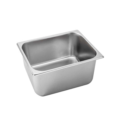 SOGA Gastronorm GN Pan Full Size 1/2 GN Pan 20cm Deep Stainless Steel Tray • LUZ-GastronormPans5412X1