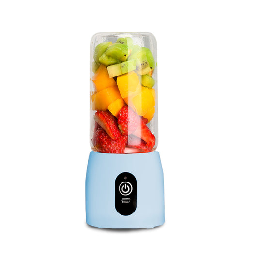 SOGA Portable Mini USB Rechargeable Handheld Juice Extractor Fruit Mixer Juicer Blue • LUZ-JuicerMN2Blue