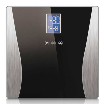 SOGA Wireless Digital Body Fat LCD Bathroom Weighing Scale Electronic Weight Tracker Black • LUZ-BodyFatScale1304Black