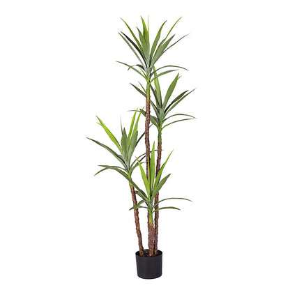 SOGA 180cm Artificial Natural Green Dracaena Yucca Tree Fake Tropical Indoor Plant Home Office Decor • LUZ-APlantJL1804