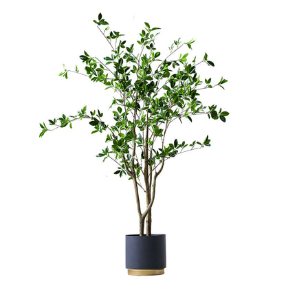 SOGA 120cm Green Artificial Indoor Watercress Tree Fake Plant Simulation Decorative • LUZ-APlantFHCS1202
