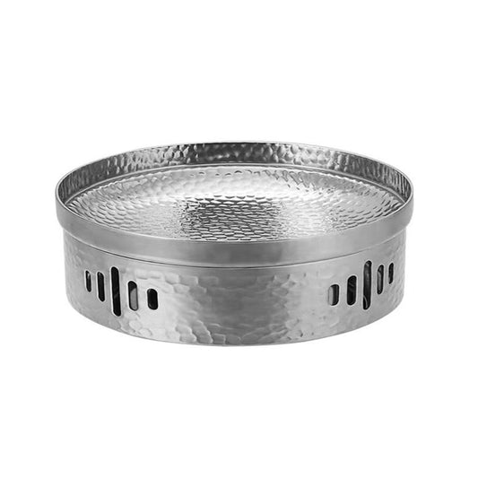 SOGA 28cm Hammered Texture Dry Pot in Natural Silver Color, a Kitchen Essential • LUZ-VICSoupPot34