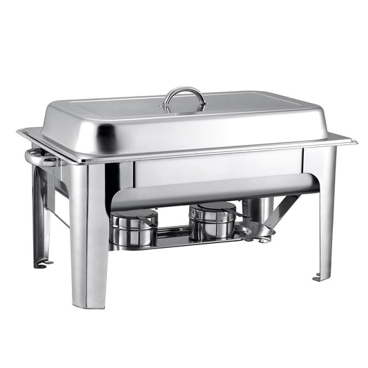 SOGA 9L Stainless Steel Chafing Catering Dish Food Warmer • LUZ-ChafingDish56061