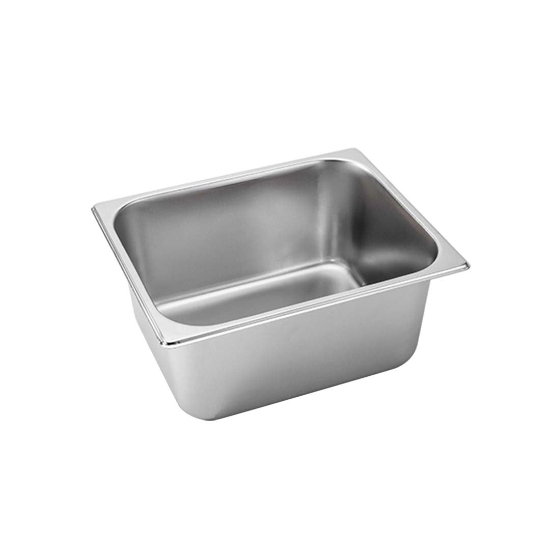 SOGA Gastronorm GN Pan Full Size 1/2 GN Pan 15cm Deep Stainless Steel Tray • LUZ-GastronormPans5411X1