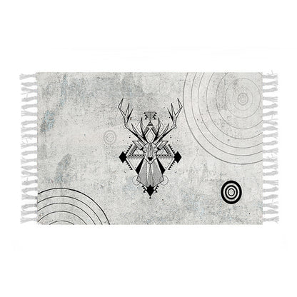 SOGA 90cm Woven Minimalist Bedroom Area Rug Carpet, Home Decor • LUZ-CarpetFLSA17