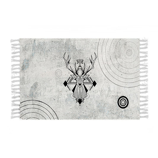 SOGA 90cm Woven Minimalist Bedroom Area Rug Carpet, Home Decor • LUZ-CarpetFLSA17