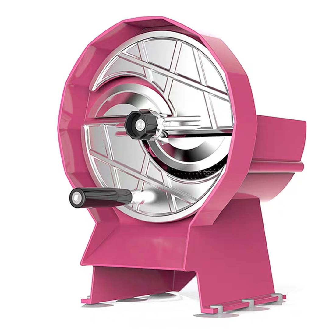 SOGA Commercial Manual Vegetable Fruit Slicer Kitchen Cutter Machine Pink • LUZ-FruitCutterPink