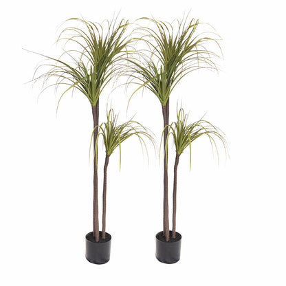 SOGA 2X 145cm Artificial Dracaena Plant Fake Potted, Simulation Tree Fake Plant Home Decor • LUZ-APlantFHL15584X2