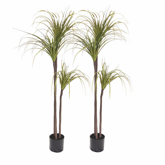 SOGA 2X 145cm Artificial Dracaena Plant Fake Potted, Simulation Tree Fake Plant Home Decor • LUZ-APlantFHL15584X2