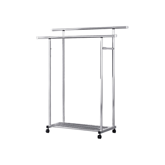 SOGA 120cm Stainless Steel Floor-Standing Clothes Rack - Durable and Space-Saving Laundry Organizer • LUZ-BSXG2528