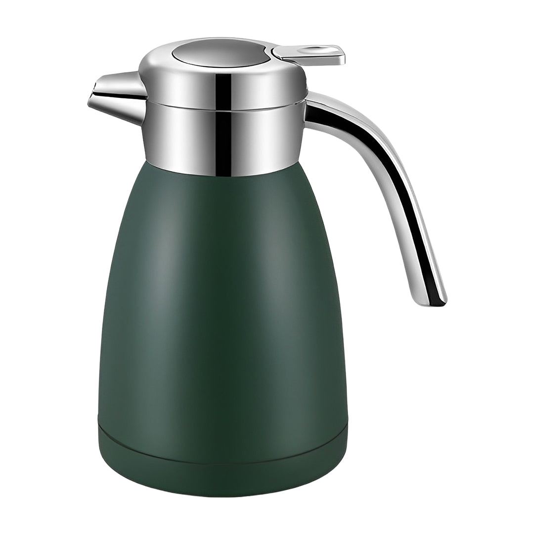 SOGA 1.2L Stainless Steel Insulated Vacuum Flask Water Bottle Green • LUZ-WaterJug12GRE