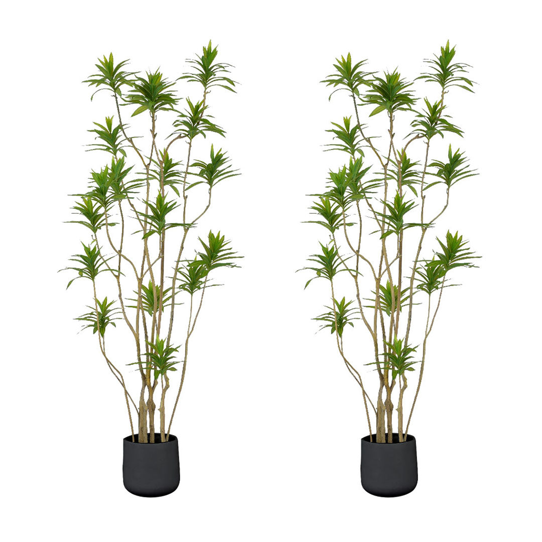 SOGA 2X 190cm Lily Bamboo Plant Tree Living Room Artificial Plant Home Accent Decoration • LUZ-APlant19019X2
