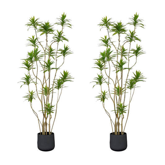 SOGA 2X 190cm Lily Bamboo Plant Tree Living Room Artificial Plant Home Accent Decoration • LUZ-APlant19019X2