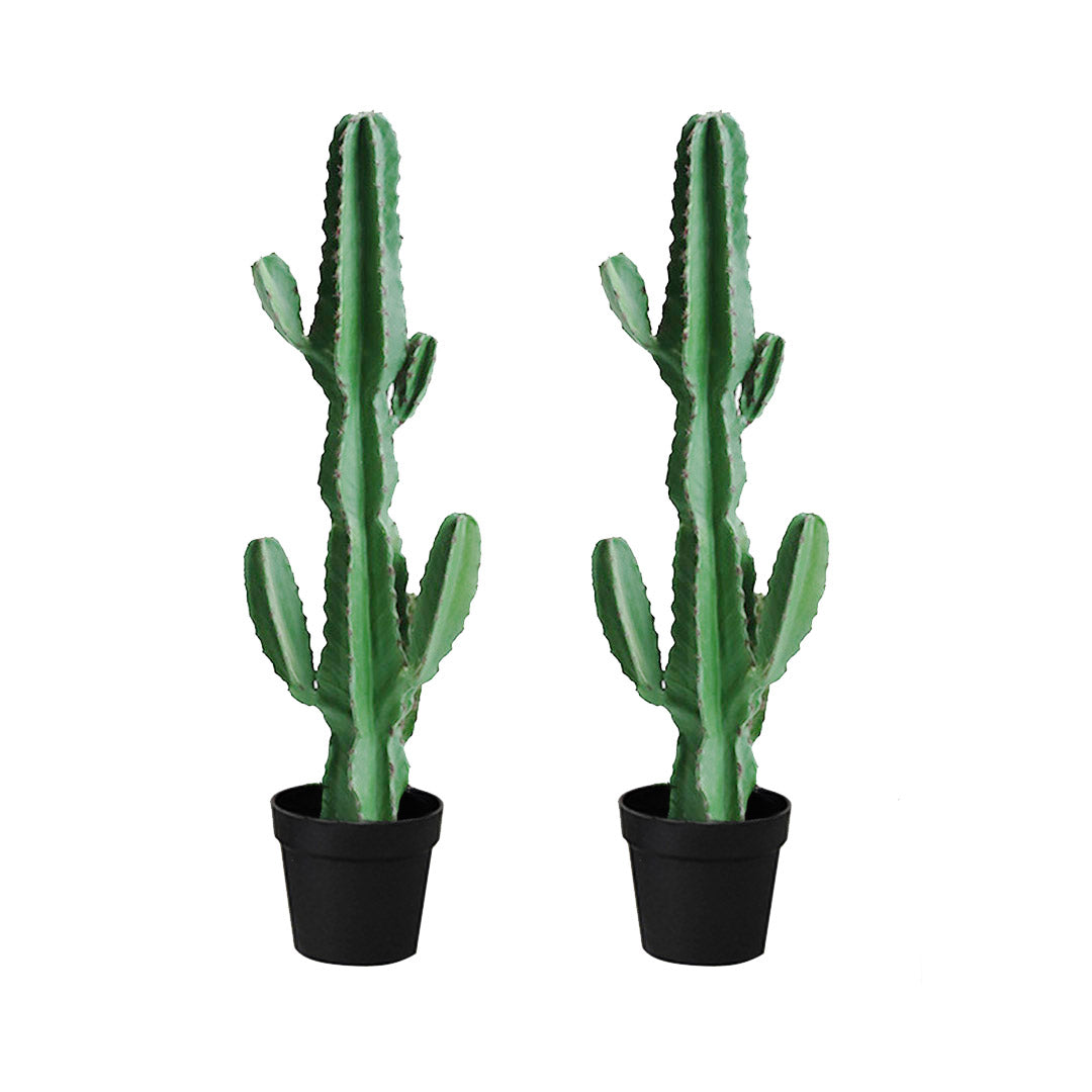 SOGA 2X 105cm Green Artificial Indoor Cactus Tree Fake Plant Simulation Decorative 6 Heads • LUZ-APlantFLT1056X2