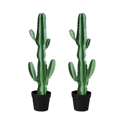 SOGA 2X 105cm Green Artificial Indoor Cactus Tree Fake Plant Simulation Decorative 6 Heads • LUZ-APlantFLT1056X2