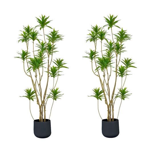 SOGA 2X 170cm Lily Bamboo Plant Tree Living Room Artificial Plant Home Accent Decoration • LUZ-APlant17017X2