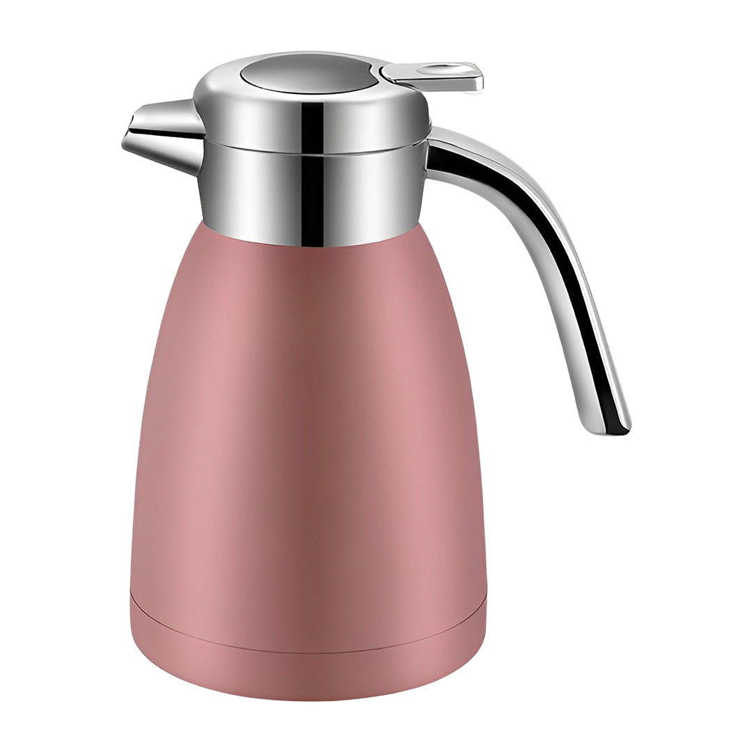 SOGA 1.8L Stainless Steel Insulated Vacuum Flask Water Bottle Pink • LUZ-WaterJug18PNK