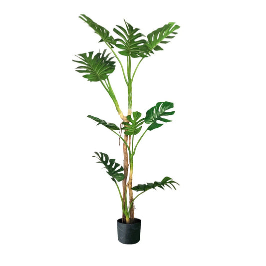 SOGA 175cm Tropical Monstera Palm Artificial Plant Tree, Real Touch Technology, with UV Protection • LUZ-APlantFHG17510