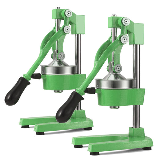 SOGA 2X Commercial Manual Juicer Hand Press Juice Extractor Squeezer Orange Citrus Green • LUZ-JuicerManualGGX2