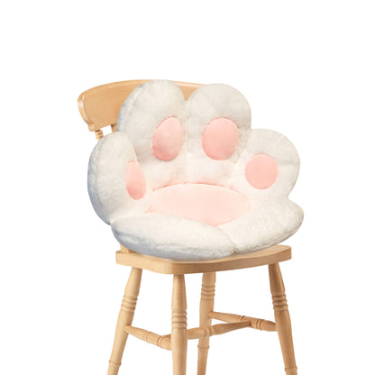 SOGA White Paw Shape Cushion Warm Lazy Sofa Decorative Pillow Backseat Plush Mat Home Decor • LUZ-SCushion015