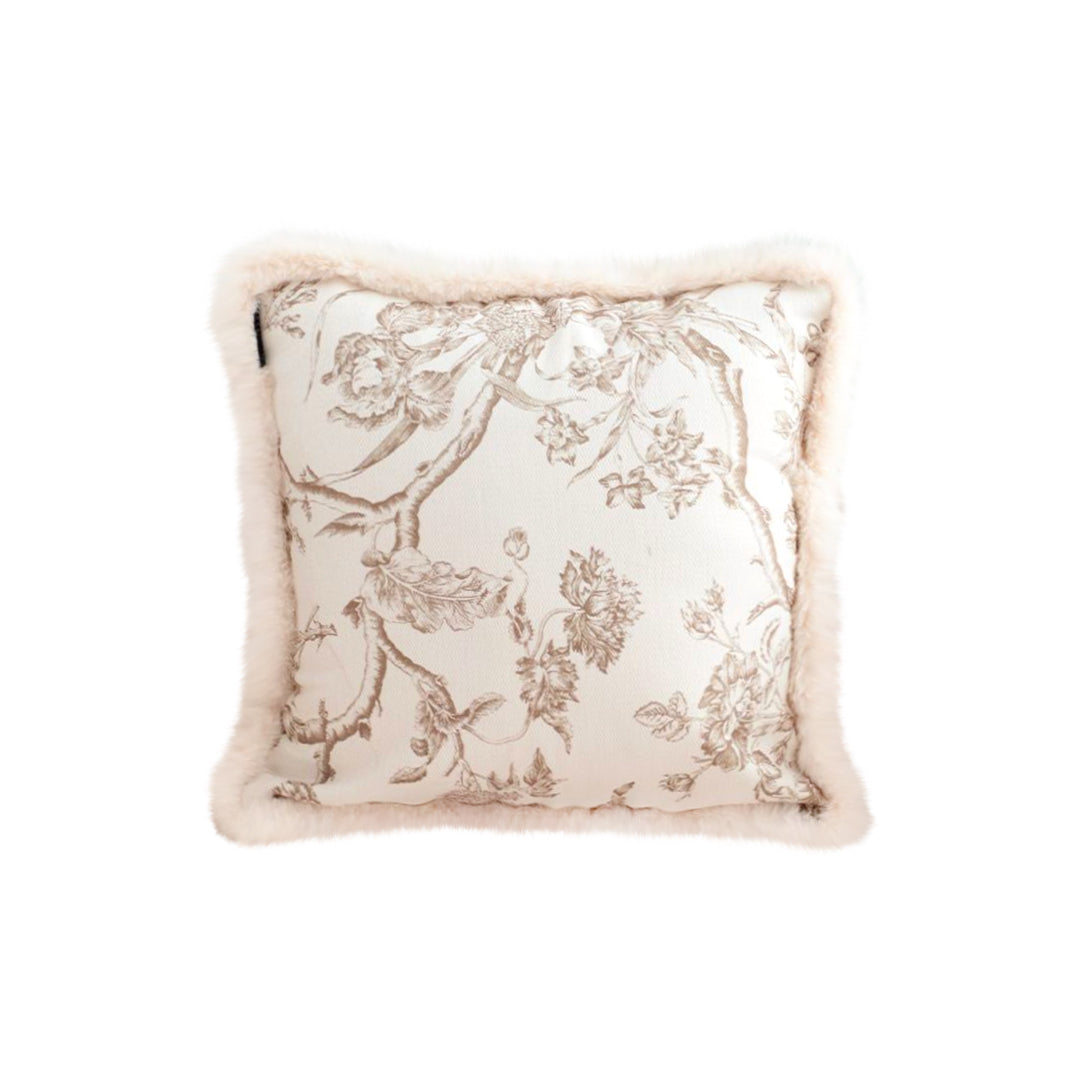 SOGA 50cm Light Luxury French Style Printed Plush Pillow Set Throw Pillow • LUZ-FrenchCushion207
