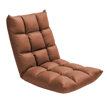 SOGA Coffee Lounge Floor Recliner Adjustable Gaming Sofa Bed Foldable Indoor Outdoor Backrest Seat Home Office Decor • LUZ-LoungeD1463