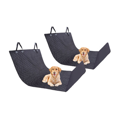 SOGA 2X Premium Car Trunk Pet Mat Boot Cargo Liner Waterproof Seat Cover Protector Hammock Non-Slip Pet Travel Essentials • LUZ-CarPetBag047X2