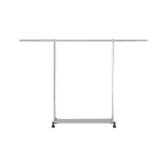 SOGA 240cm Stainless Steel Floor-Standing Clothes Rack - Durable and Space-Saving Laundry Organizer • LUZ-BSXG2527