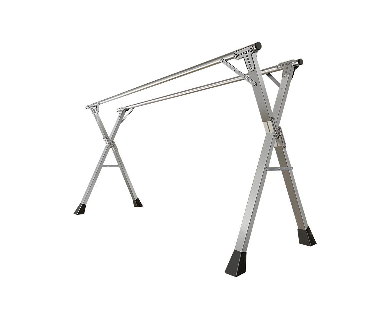 SOGA 1.6m Portable Standing Clothes Drying Rack Foldable Space-Saving Laundry Holder Indoor Outdoor • LUZ-BSXG2508