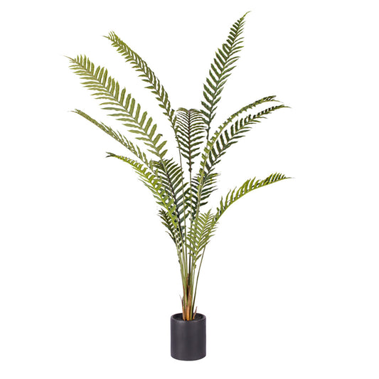SOGA 240cm Artificial Green Rogue Hares Foot Fern Tree Fake Tropical Indoor Plant Home Office Decor • LUZ-APlantCH24013