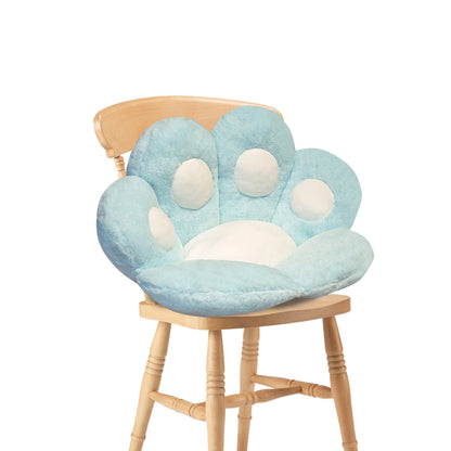 SOGA 70cm Mint Blue Paw Shape Cushion Warm Lazy Sofa Decorative Pillow Backseat Plush Mat Home Decor • LUZ-SCushion014