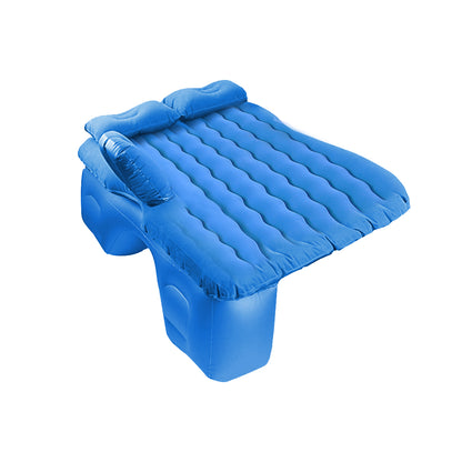 SOGA Blue Ripple Inflatable Car Mattress Portable Camping Air Bed Travel Sleeping Kit Essentials • LUZ-CarMat008