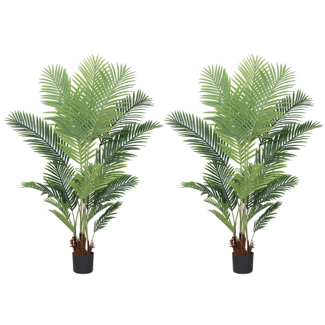 SOGA 2X 165cm Artificial Swallowtail Sunflower Fake Decoration Tree Flower Pot Plant • LUZ-APlantFHS165X2