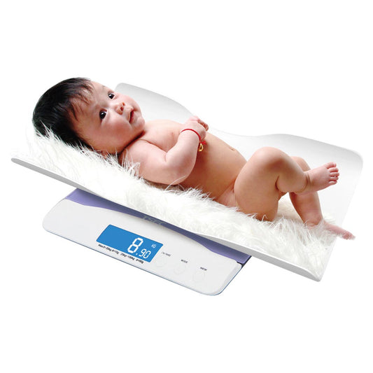 SOGA 100kg Digital Baby Scales Electronic LCD Display Paediatric Infant Weight Monitor • LUZ-BabyScale