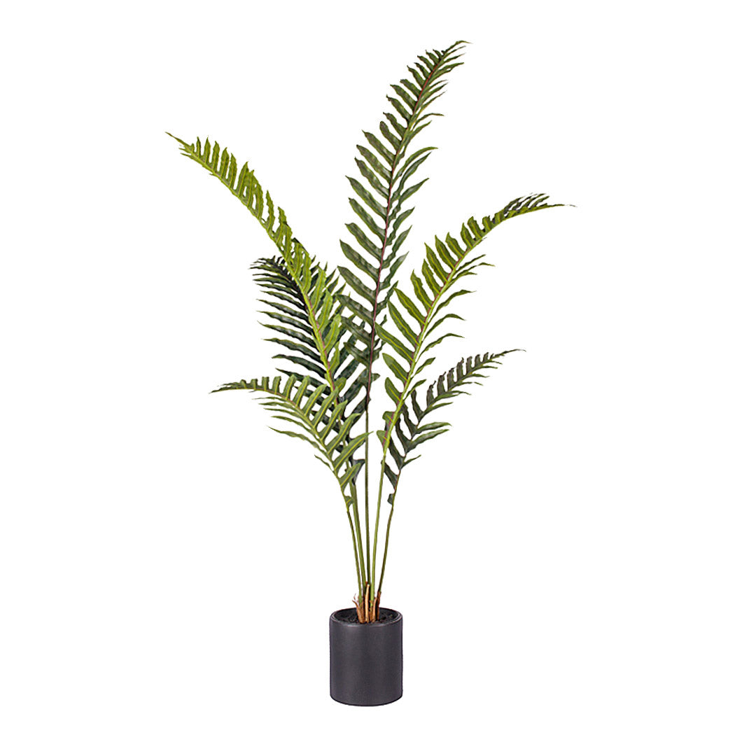 SOGA 150cm Artificial Green Rogue Hares Foot Fern Tree Fake Tropical Indoor Plant Home Office Decor • LUZ-APlantLGY156Q